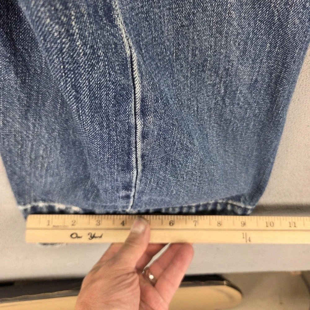 Vintage Levis Engineered Jeans Mens 34x32 Blue Buckle Back Twisted One Pocket